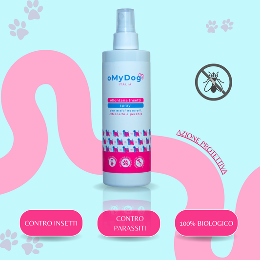 Allontana Insetti Spray oMyDog (250 ml)