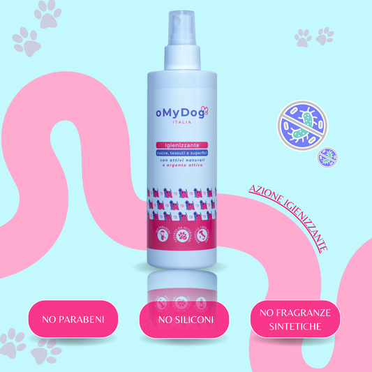 Igienizzante per cucce, tessuti e superfici (250 ml)