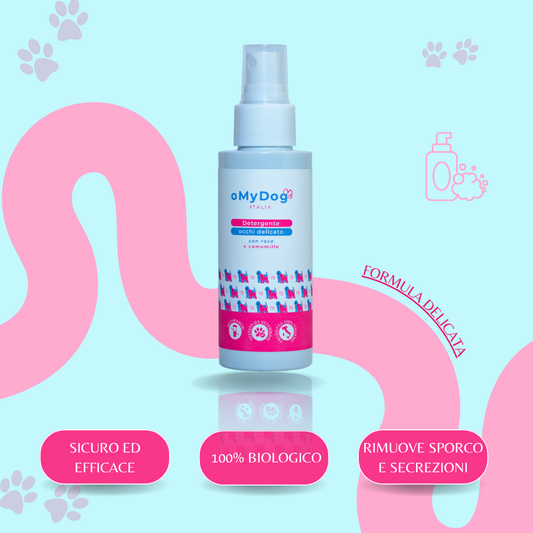 Detergente Occhi Delicato oMyDog (100 ml)