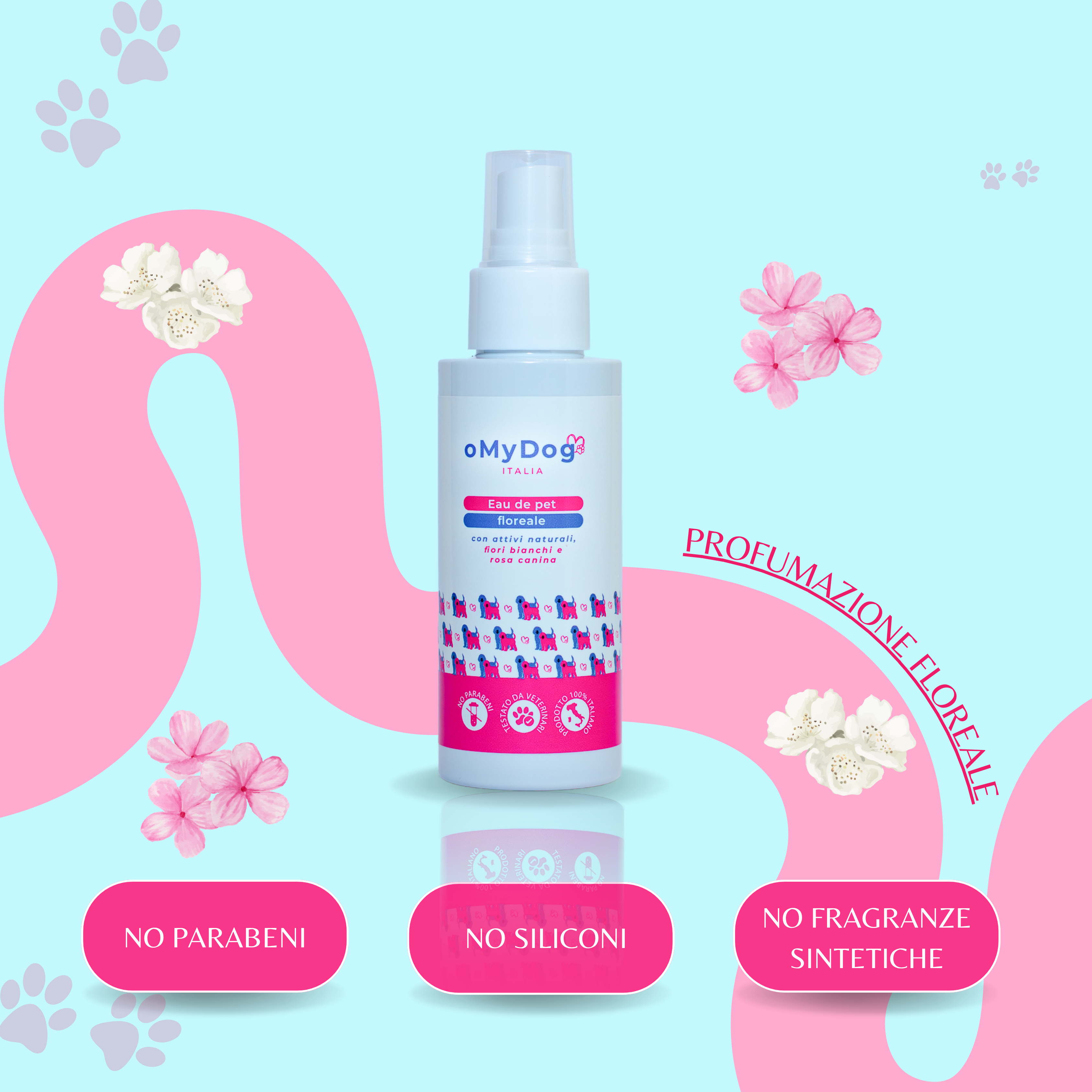 Profumo Floreale oMyDog (100 ml)