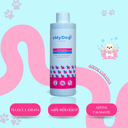 Shampoo Curativo oMyDog (250 ml)