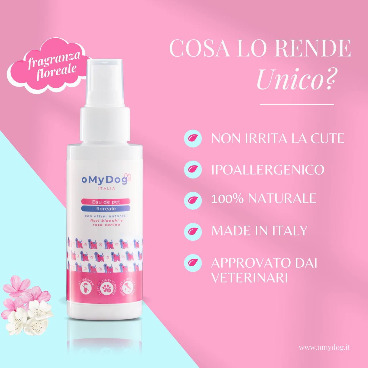 Profumo Floreale oMyDog (100 ml)