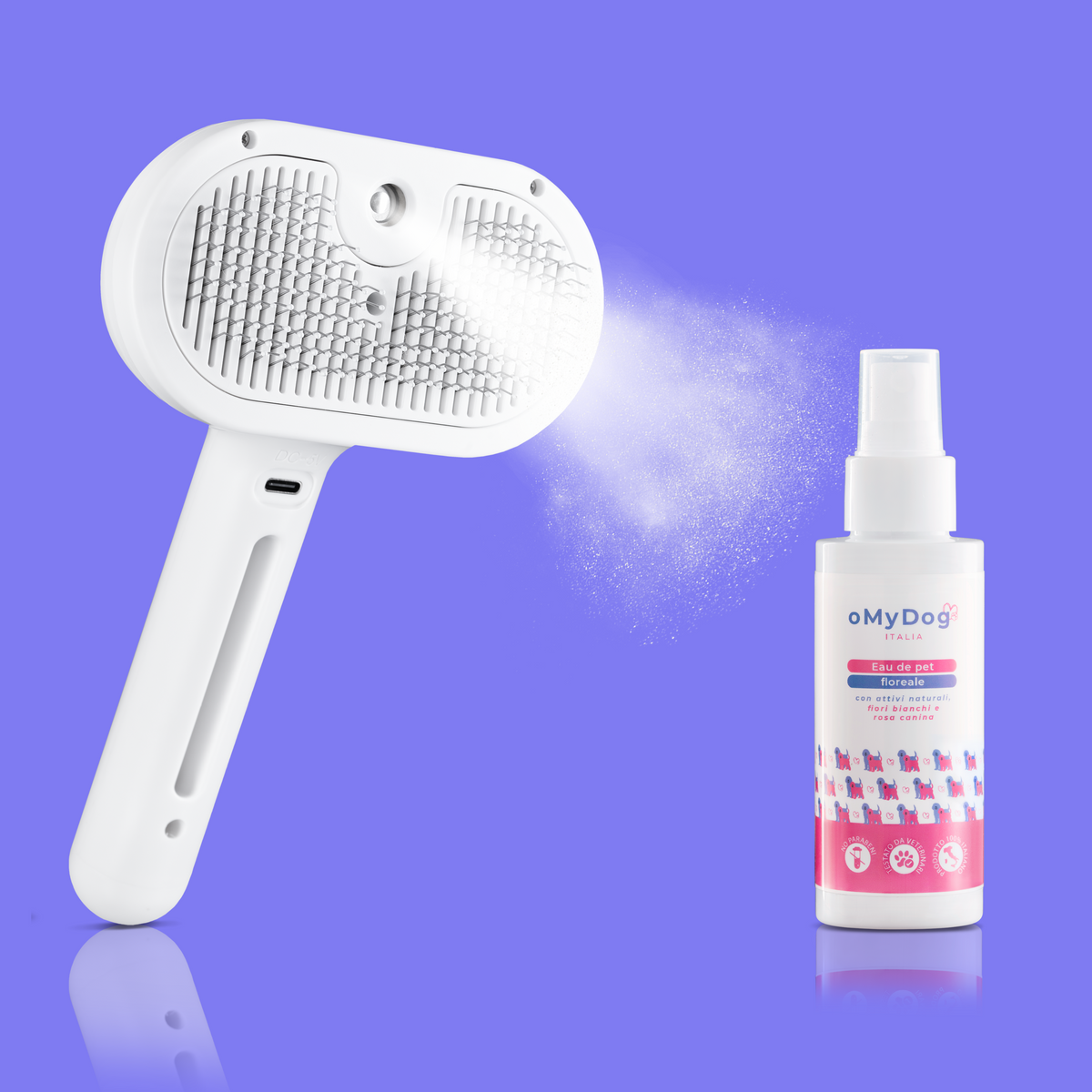 Spazzola che Profuma oMyDog® (Spazzola + Profumo)